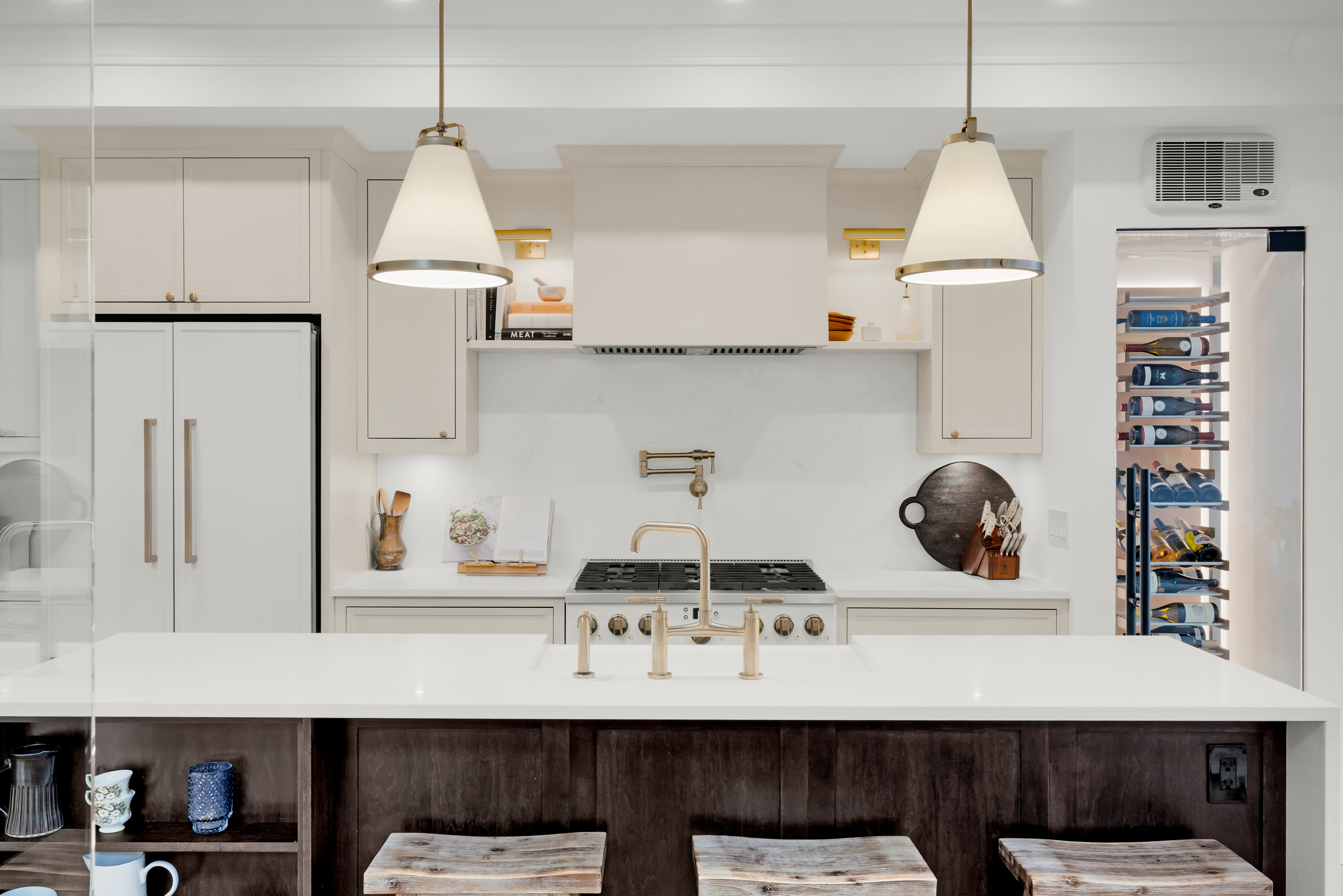 Custom kitchen joinery detail